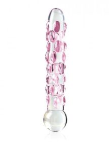 Icicles No 7 Glass Wand Massager Clear